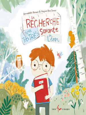 cover image of La recherche très, très, très savante de Léon